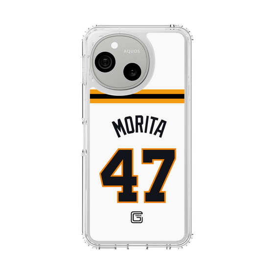 スリムプロテクションケース［ 読売ジャイアンツ - #47 MORITA - ホーム ］