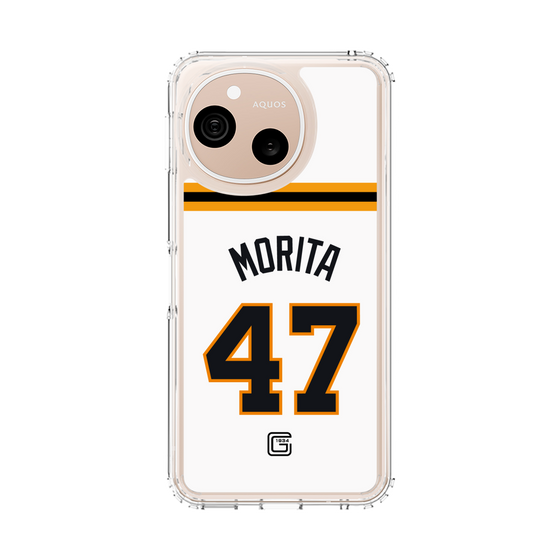 スリムプロテクションケース［ 読売ジャイアンツ - #47 MORITA - ホーム ］