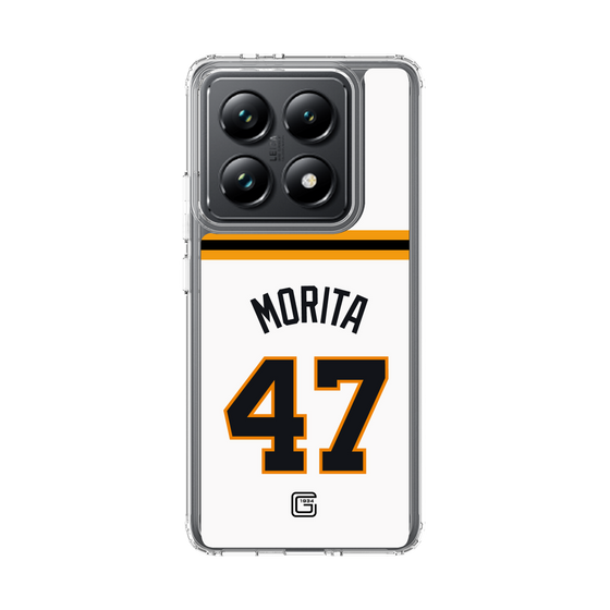 スリムプロテクションケース［ 読売ジャイアンツ - #47 MORITA - ホーム ］
