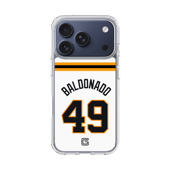 スリムプロテクションケース［ 読売ジャイアンツ - #49 BALDONADO - ホーム ］