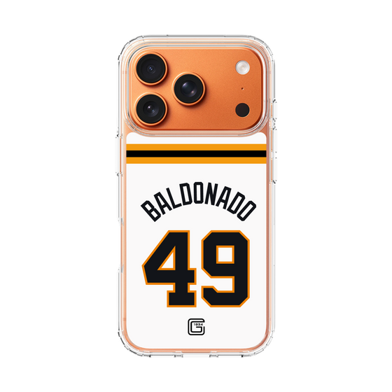 スリムプロテクションケース［ 読売ジャイアンツ - #49 BALDONADO - ホーム ］