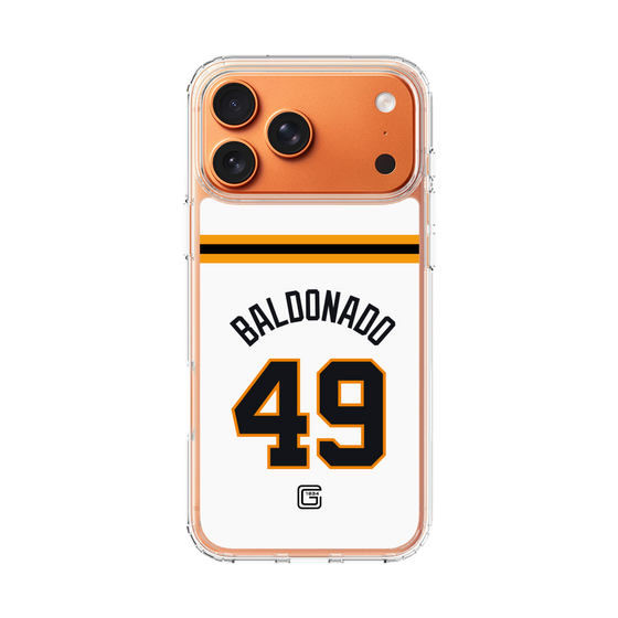 スリムプロテクションケース［ 読売ジャイアンツ - #49 BALDONADO - ホーム ］