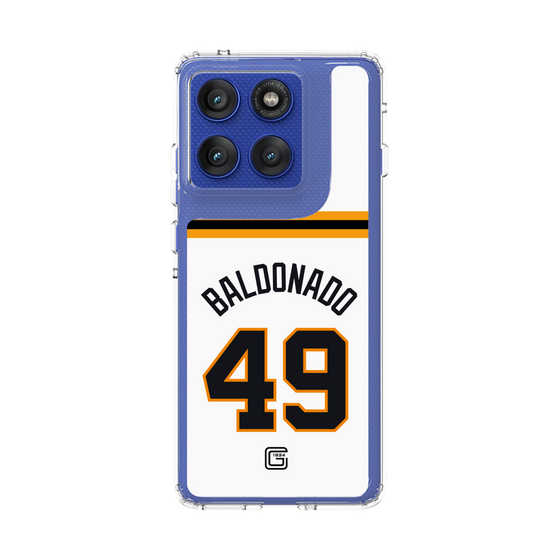 スリムプロテクションケース［ 読売ジャイアンツ - #49 BALDONADO - ホーム ］