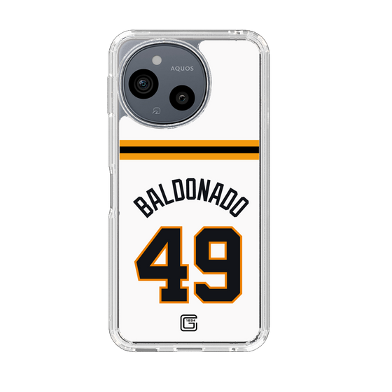 スリムプロテクションケース［ 読売ジャイアンツ - #49 BALDONADO - ホーム ］