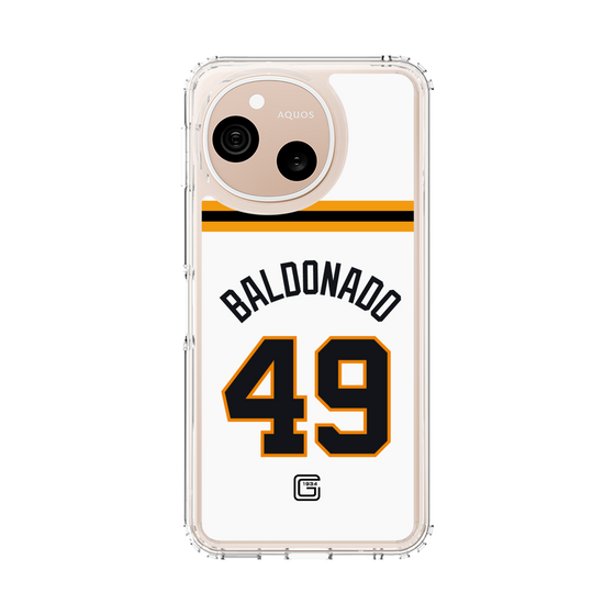 スリムプロテクションケース［ 読売ジャイアンツ - #49 BALDONADO - ホーム ］