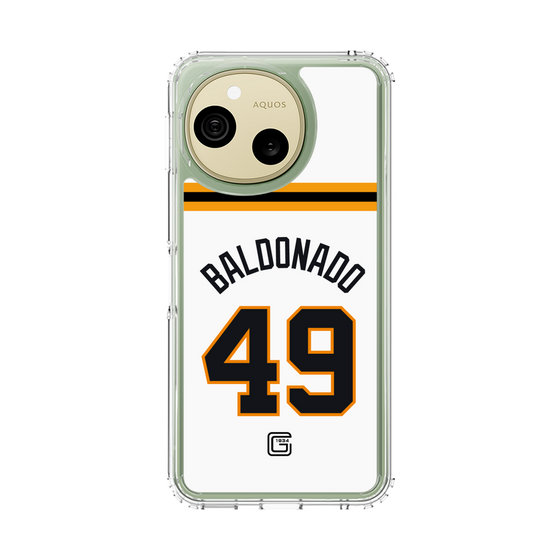 スリムプロテクションケース［ 読売ジャイアンツ - #49 BALDONADO - ホーム ］