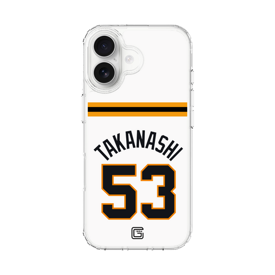 スリムプロテクションケース［ 読売ジャイアンツ - #53 TAKANASHI - ホーム ］