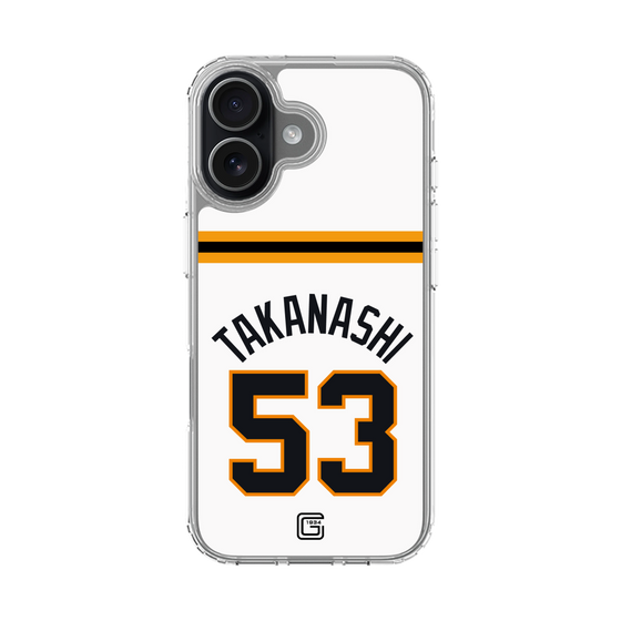 スリムプロテクションケース［ 読売ジャイアンツ - #53 TAKANASHI - ホーム ］