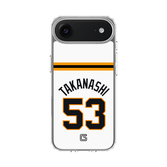 スリムプロテクションケース［ 読売ジャイアンツ - #53 TAKANASHI - ホーム ］