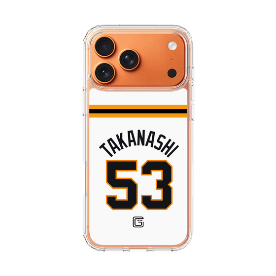 スリムプロテクションケース［ 読売ジャイアンツ - #53 TAKANASHI - ホーム ］