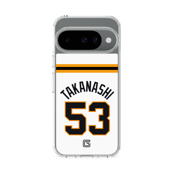 スリムプロテクションケース［ 読売ジャイアンツ - #53 TAKANASHI - ホーム ］