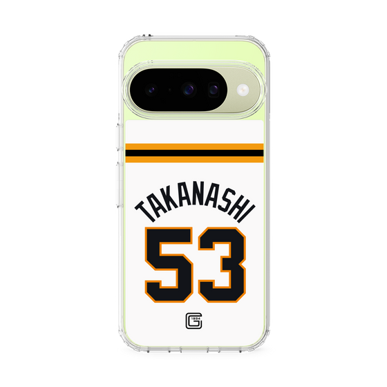 スリムプロテクションケース［ 読売ジャイアンツ - #53 TAKANASHI - ホーム ］
