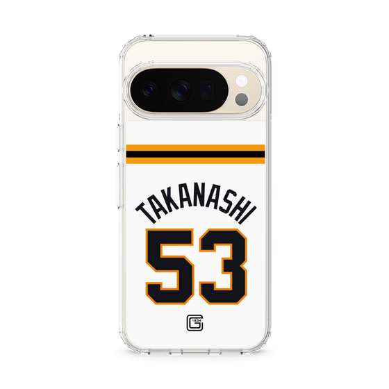 スリムプロテクションケース［ 読売ジャイアンツ - #53 TAKANASHI - ホーム ］