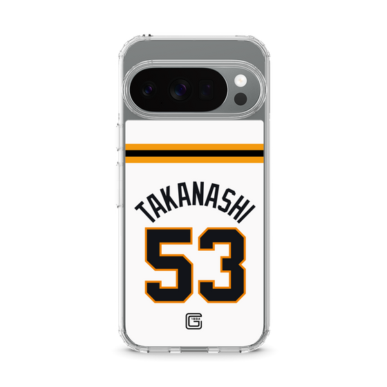 スリムプロテクションケース［ 読売ジャイアンツ - #53 TAKANASHI - ホーム ］