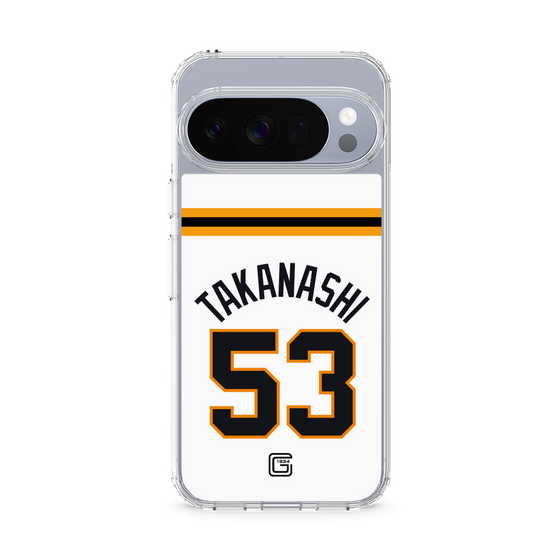 スリムプロテクションケース［ 読売ジャイアンツ - #53 TAKANASHI - ホーム ］