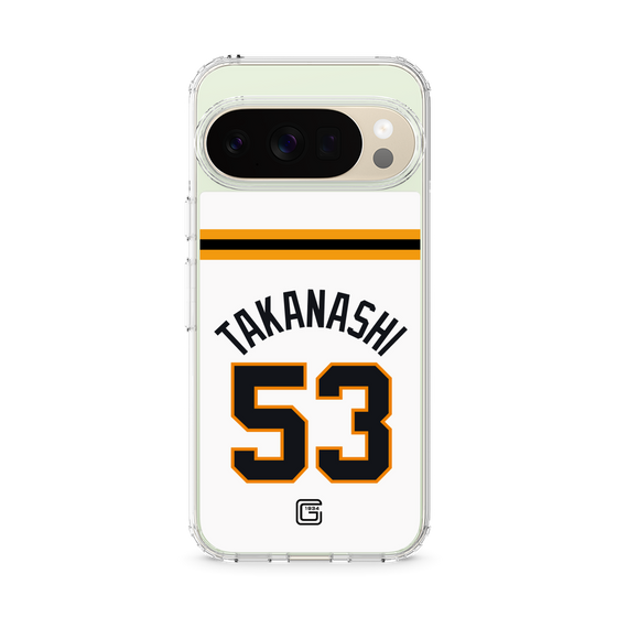 スリムプロテクションケース［ 読売ジャイアンツ - #53 TAKANASHI - ホーム ］