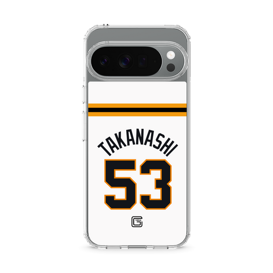 スリムプロテクションケース［ 読売ジャイアンツ - #53 TAKANASHI - ホーム ］