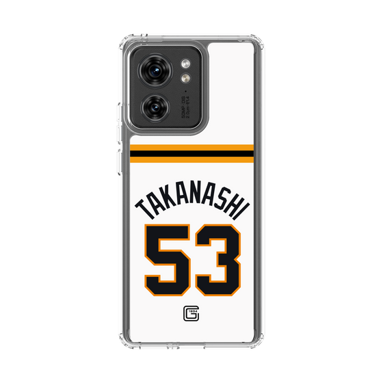 スリムプロテクションケース［ 読売ジャイアンツ - #53 TAKANASHI - ホーム ］