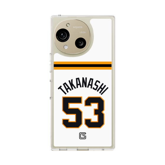 スリムプロテクションケース［ 読売ジャイアンツ - #53 TAKANASHI - ホーム ］