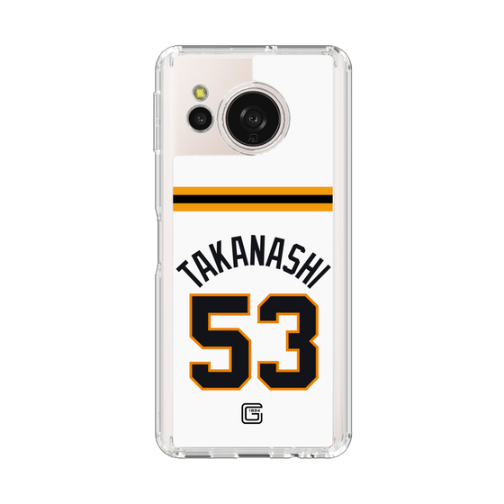 スリムプロテクションケース［ 読売ジャイアンツ - #53 TAKANASHI - ホーム ］