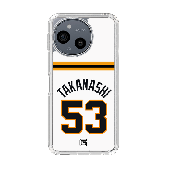 スリムプロテクションケース［ 読売ジャイアンツ - #53 TAKANASHI - ホーム ］