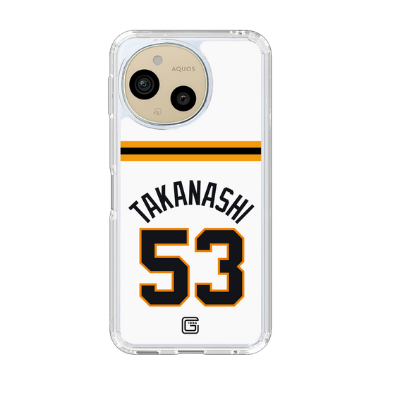 スリムプロテクションケース［ 読売ジャイアンツ - #53 TAKANASHI - ホーム ］