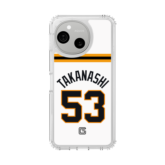 スリムプロテクションケース［ 読売ジャイアンツ - #53 TAKANASHI - ホーム ］