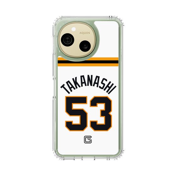 スリムプロテクションケース［ 読売ジャイアンツ - #53 TAKANASHI - ホーム ］