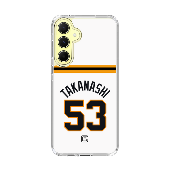 スリムプロテクションケース［ 読売ジャイアンツ - #53 TAKANASHI - ホーム ］