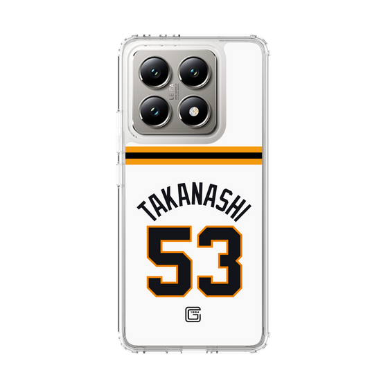スリムプロテクションケース［ 読売ジャイアンツ - #53 TAKANASHI - ホーム ］