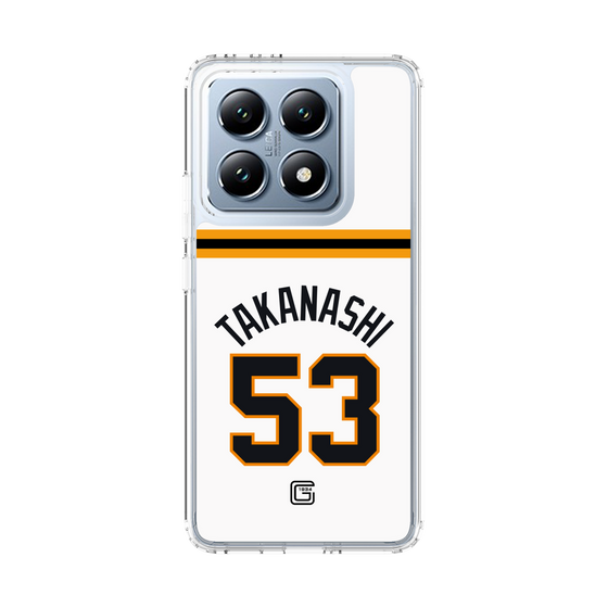 スリムプロテクションケース［ 読売ジャイアンツ - #53 TAKANASHI - ホーム ］