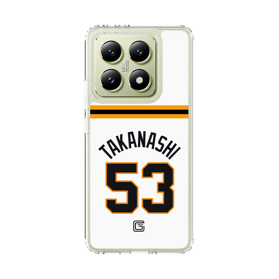 スリムプロテクションケース［ 読売ジャイアンツ - #53 TAKANASHI - ホーム ］
