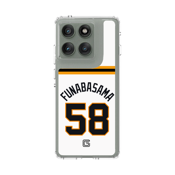 スリムプロテクションケース［ 読売ジャイアンツ - #58 FUNABASAMA - ホーム ］