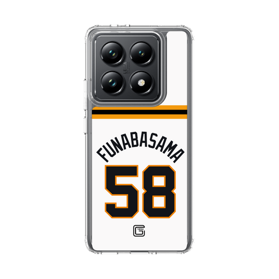 スリムプロテクションケース［ 読売ジャイアンツ - #58 FUNABASAMA - ホーム ］