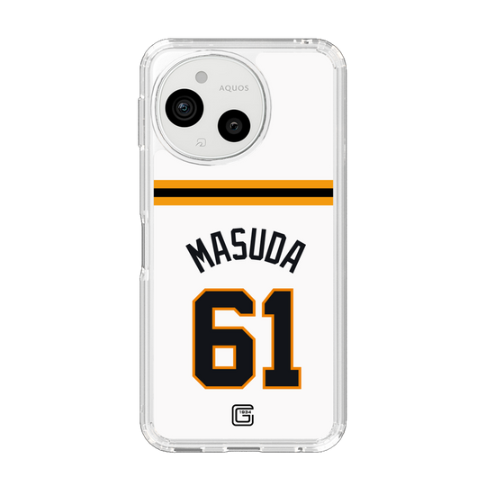スリムプロテクションケース［ 読売ジャイアンツ - #61 MASUDA - ホーム ］