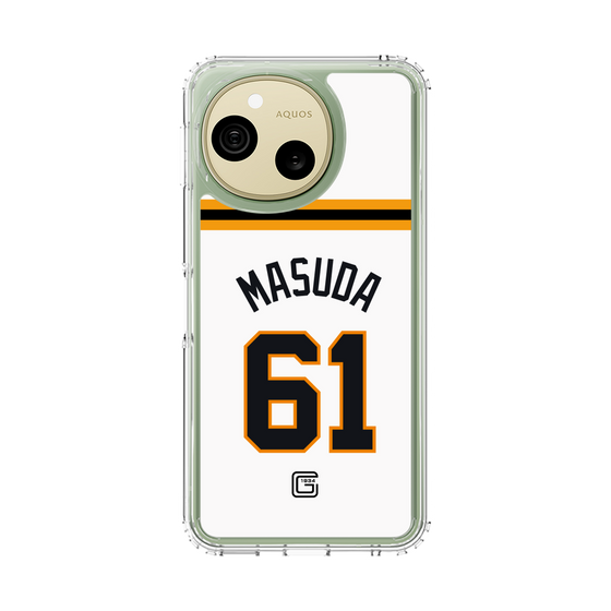 スリムプロテクションケース［ 読売ジャイアンツ - #61 MASUDA - ホーム ］