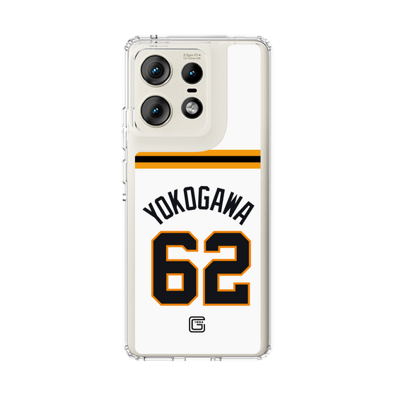 スリムプロテクションケース［ 読売ジャイアンツ - #62 YOKOGAWA - ホーム ］