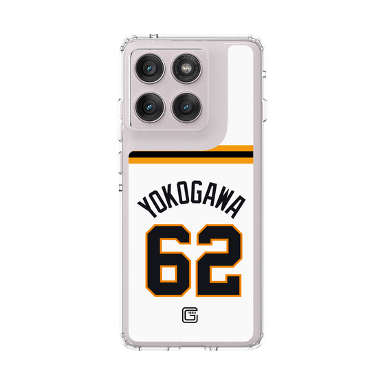 スリムプロテクションケース［ 読売ジャイアンツ - #62 YOKOGAWA - ホーム ］