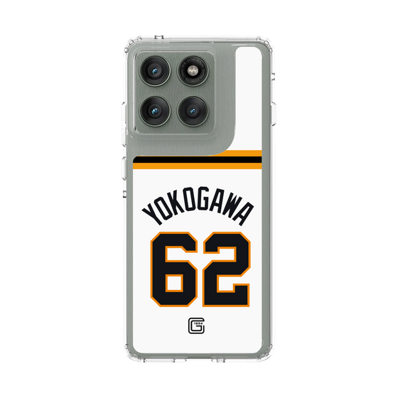 スリムプロテクションケース［ 読売ジャイアンツ - #62 YOKOGAWA - ホーム ］
