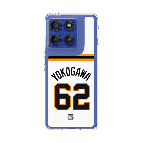 スリムプロテクションケース［ 読売ジャイアンツ - #62 YOKOGAWA - ホーム ］