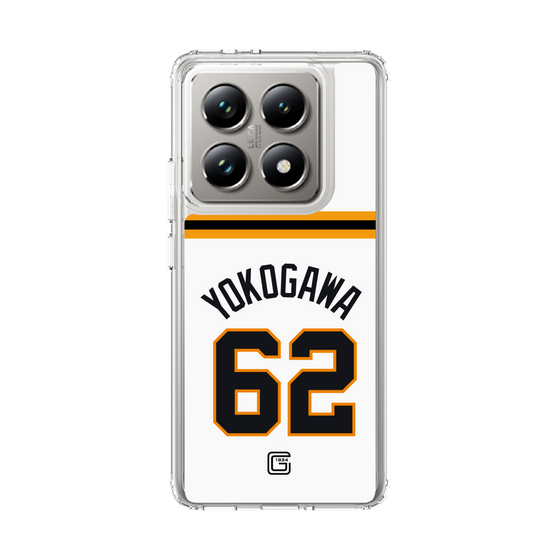 スリムプロテクションケース［ 読売ジャイアンツ - #62 YOKOGAWA - ホーム ］