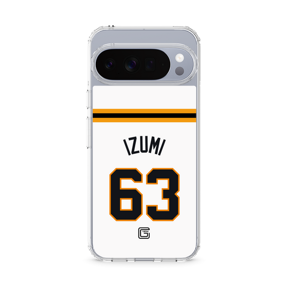スリムプロテクションケース［ 読売ジャイアンツ - #63 IZUMI - ホーム ］