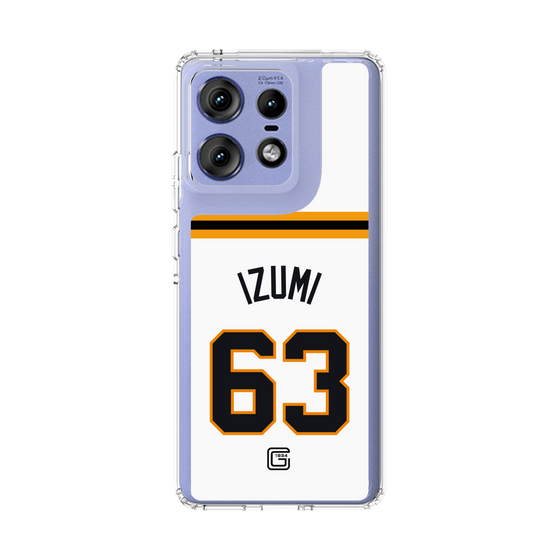 スリムプロテクションケース［ 読売ジャイアンツ - #63 IZUMI - ホーム ］