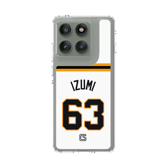 スリムプロテクションケース［ 読売ジャイアンツ - #63 IZUMI - ホーム ］