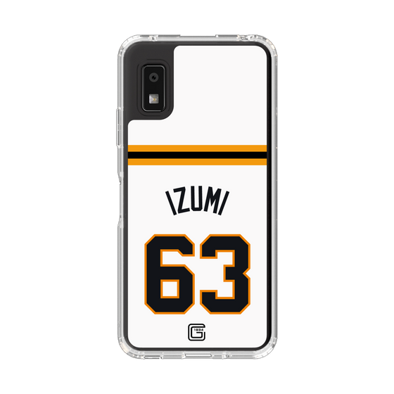 スリムプロテクションケース［ 読売ジャイアンツ - #63 IZUMI - ホーム ］