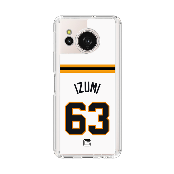 スリムプロテクションケース［ 読売ジャイアンツ - #63 IZUMI - ホーム ］