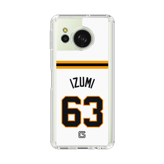 スリムプロテクションケース［ 読売ジャイアンツ - #63 IZUMI - ホーム ］