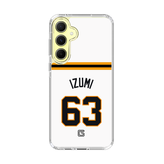 スリムプロテクションケース［ 読売ジャイアンツ - #63 IZUMI - ホーム ］