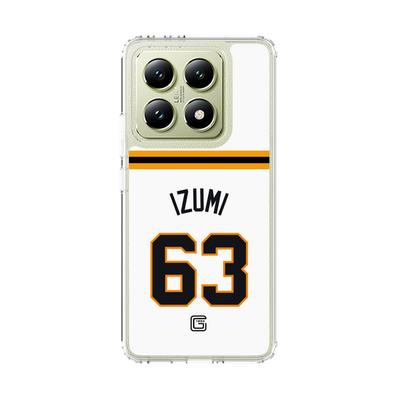 スリムプロテクションケース［ 読売ジャイアンツ - #63 IZUMI - ホーム ］