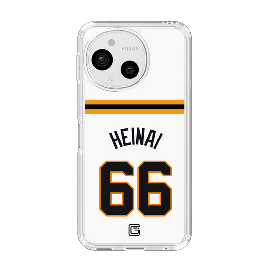 スリムプロテクションケース［ 読売ジャイアンツ - #66 HEINAI - ホーム ］